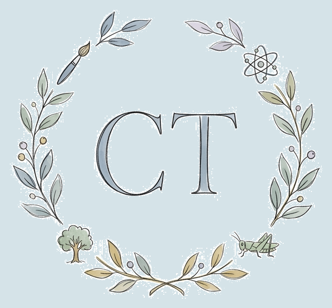 CT monogram crest